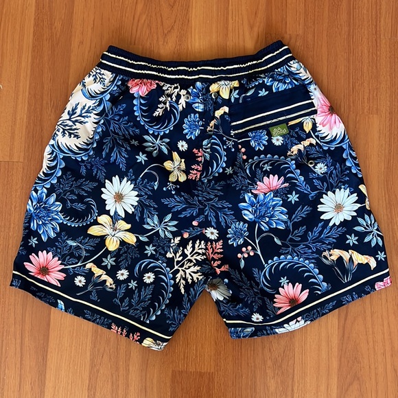 Agua Bendita Swim Trunk Handmade Size 32 Verano Road Collection - Picture 4 of 7